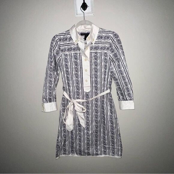 Marc by Marc Jacobs Paisley Longsleeve Dress - Sz 0 - Picture 3 of 16